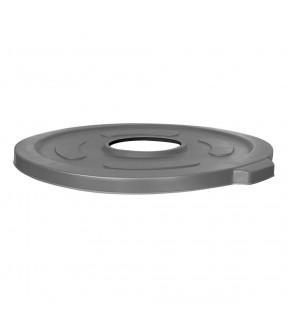TAPA CON HUECO CESTO TOFF 208L GRIS T8178GR