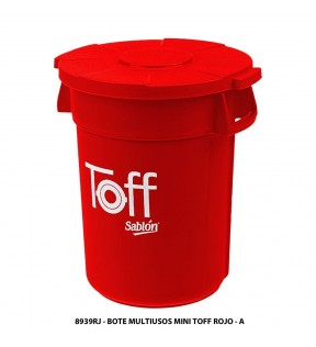 CESTO MINI TOFF ROJO ROJO 8939RJ