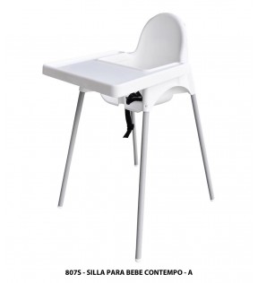 SILLA PARA BEBE CONTEMPO BLANCO 807S
