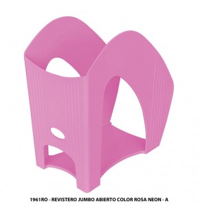 REVISTERO JUMBO ROSA NEON SIN INSERTO 1961RO