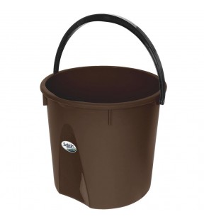 CUBETA 17 LITROS RIGIDA CAFE 9220CA