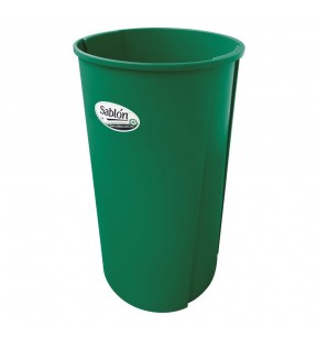 CESTO REDONDO 80 LITROS SIN TAPA VERDE 8266VD