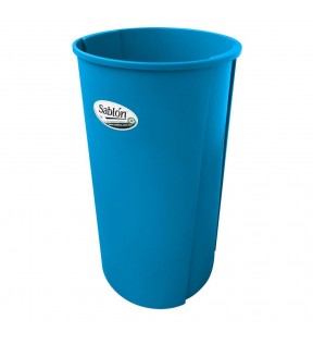 CESTO REDONDO 80 LITROS SIN TAPA AZUL 8267AZ