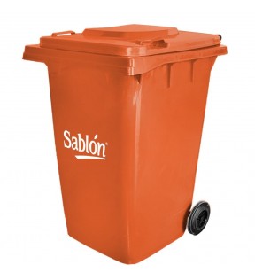 CONTENEDOR 360 LITROS NARANJA 8618NA