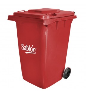 CONTENEDOR 360 LITROS ROJO 8619RJ