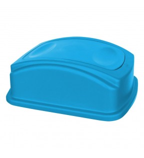 TAPA BALANCIN LATER CESTO CUADR 65-80 LITROS AZUL T8107AZ