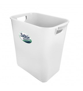 CESTO JUMBO CON ASAS BLANCO 8021BL