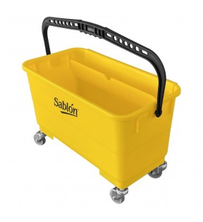 CUBETA CRISTALERA 24L AMARILLO 8204AM
