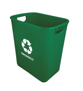 CESTO JUMBO CON ASAS CON IMPRESION VERDE 8596OR